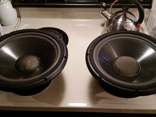 infinity 10″ Woofer Restoration